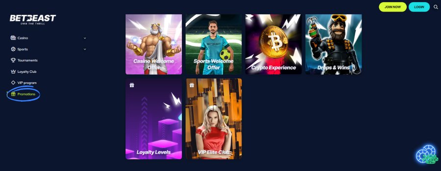 Betbeast casino bonus