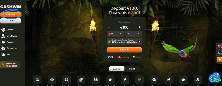 CashWin Casino