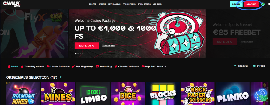 Chalkwins casino