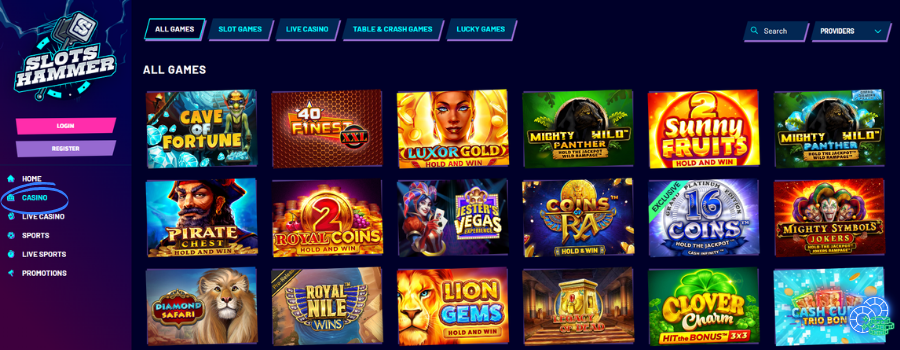 Slotshammer casino slot